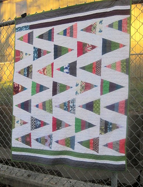 Scrappy Triangles for do. Good Stitches