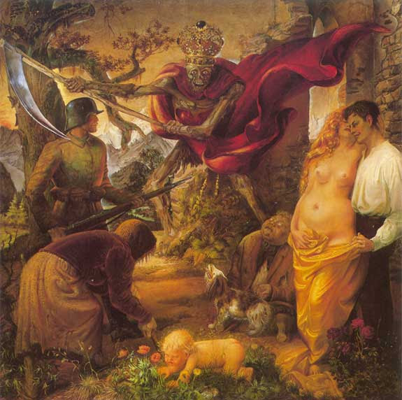 Otto Dix - Triumph of Death, 1934