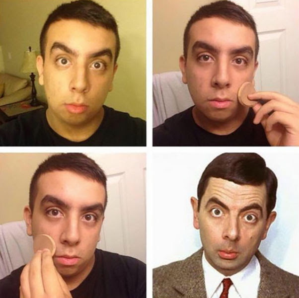A Weird Trend of Guys Posting Makeup Transformation Pics on Instagram