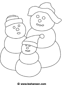 KOL KOL KOL BLOG: Free Snowman Coloring Pages