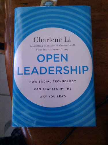 What I am reading this week? Open Leadership
