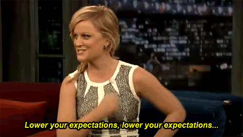 amy poehler lower your expectations