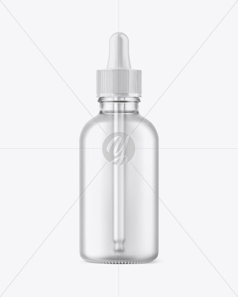 Download Download 50ml Frosted Clear Glass Dropper Bottle Psd Yellowimages Mockups