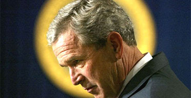 George Bush believes he is on a mission from God, according to the politician Nabil Shaath. Photograph: Charles Dharapak/AP