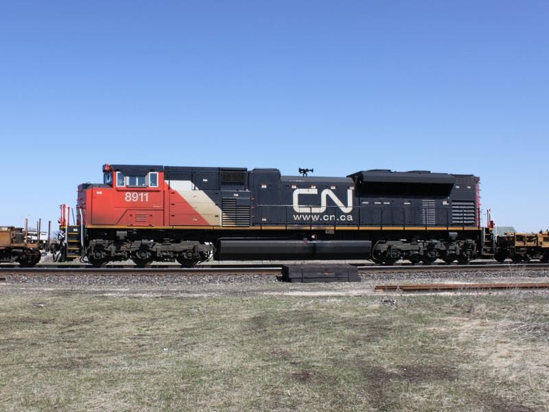 CN 8911 in Winnipeg