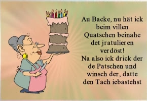 Sprüche Zum 60. Geburtstag Plattdeutsch
