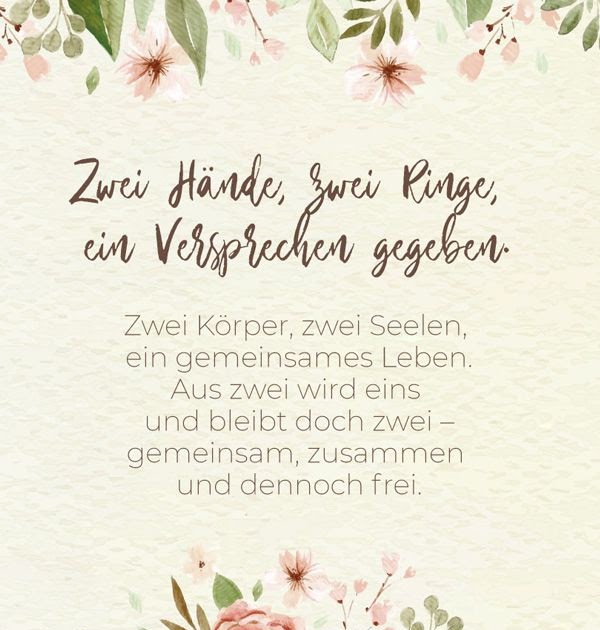 Sprüche Zur Hochzeit Für Karte DE Sprueche
