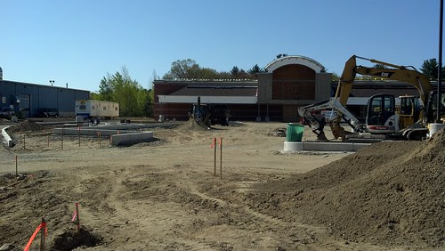 BIG Y entrance taking shape