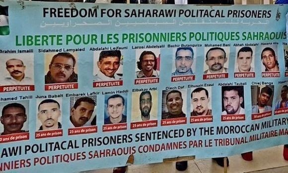 Decenas de presos políticos saharauis se declaran en huelga de hambre