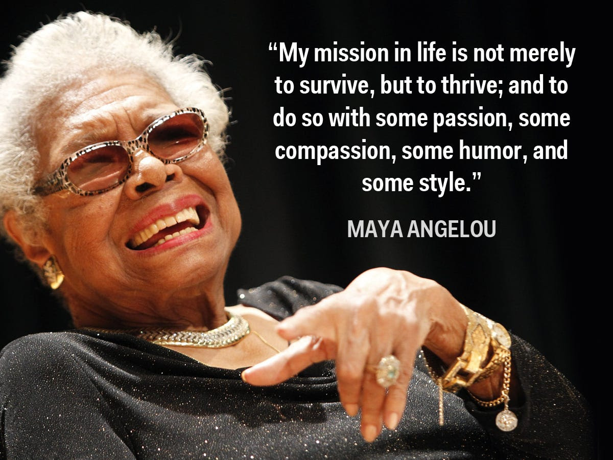 Printable Maya Angelou Quotes