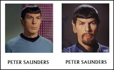 spock, professor peter saunders, welfare working group