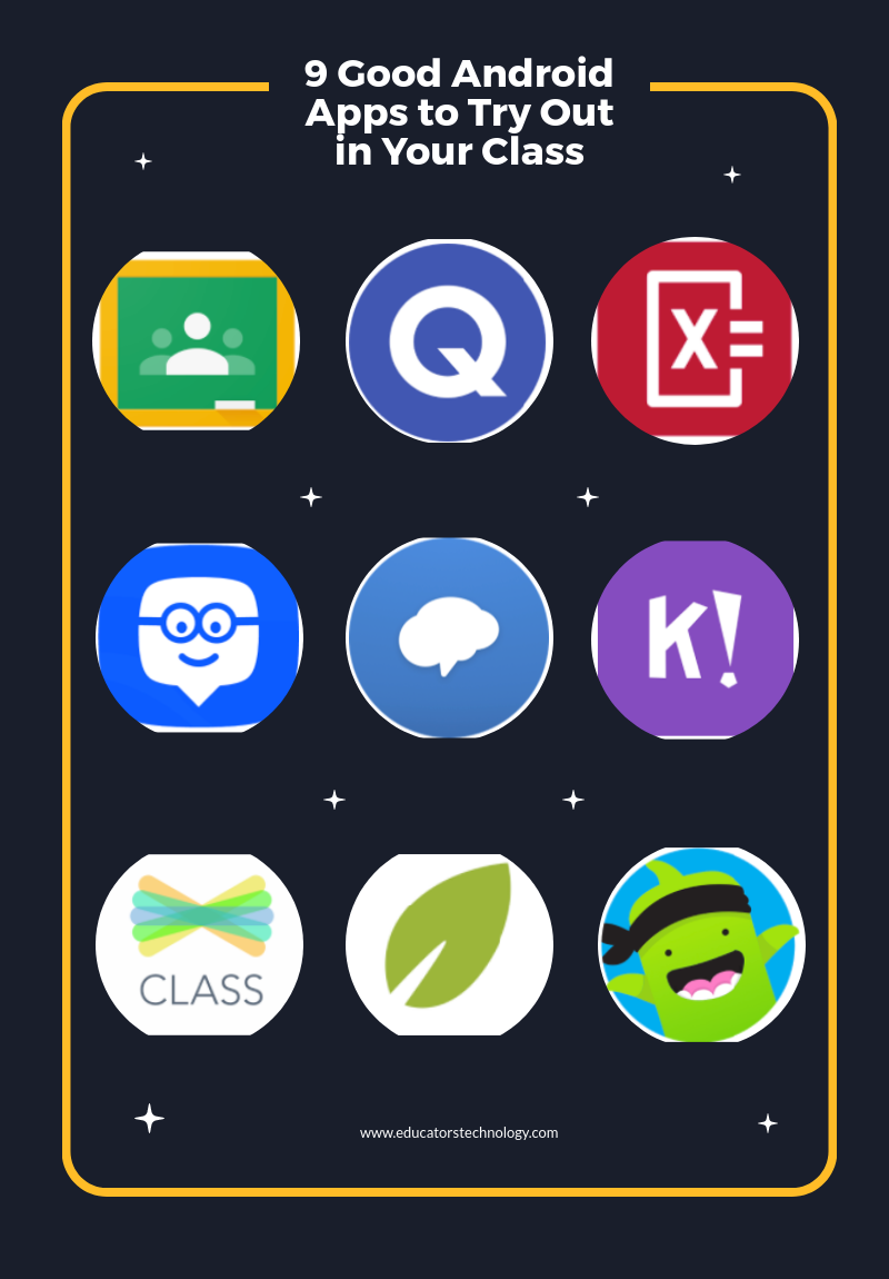 9 Good Android Apps to Try Out in Your Class