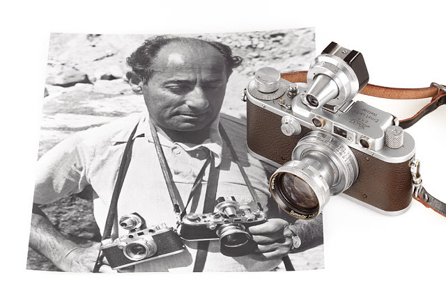 Eisenstaedt and his Leicas