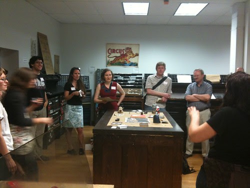 At the Center for Book and Paper Arts, Columbia College