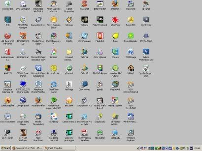 Computer desktop