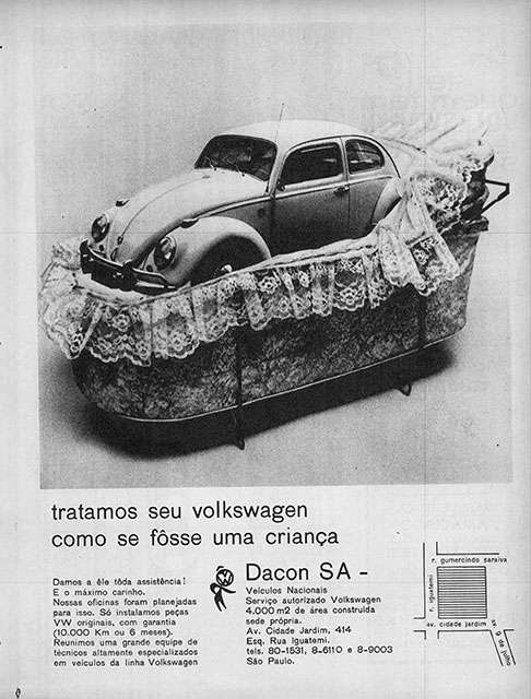 Na Dacon, tratamos seu Volkswagen como se fosse uma criança.