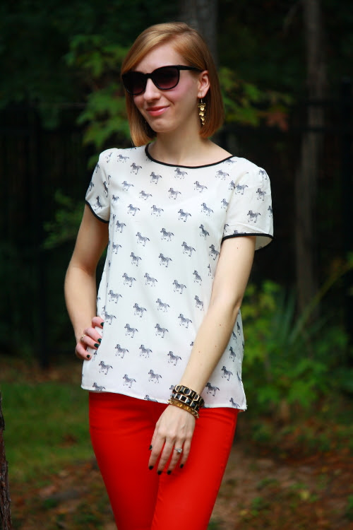 twIN STYLE: Daily Look: Galloping Zebras