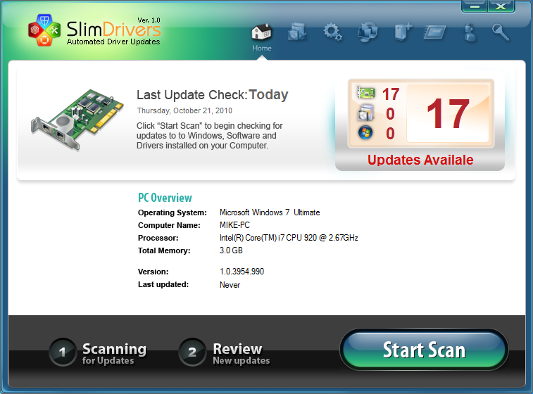تحميل برنامج SlimDrivers 2.2.28413 للبحث عن التعريفات وتثبيتها بشكل تلقائى مجانى تحميل برنامج SlimDrivers 2.2.28413 للبحث عن التعريفات وتثبيتها بشكل تلقائى مجانى