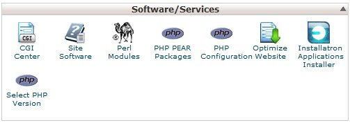 select php version