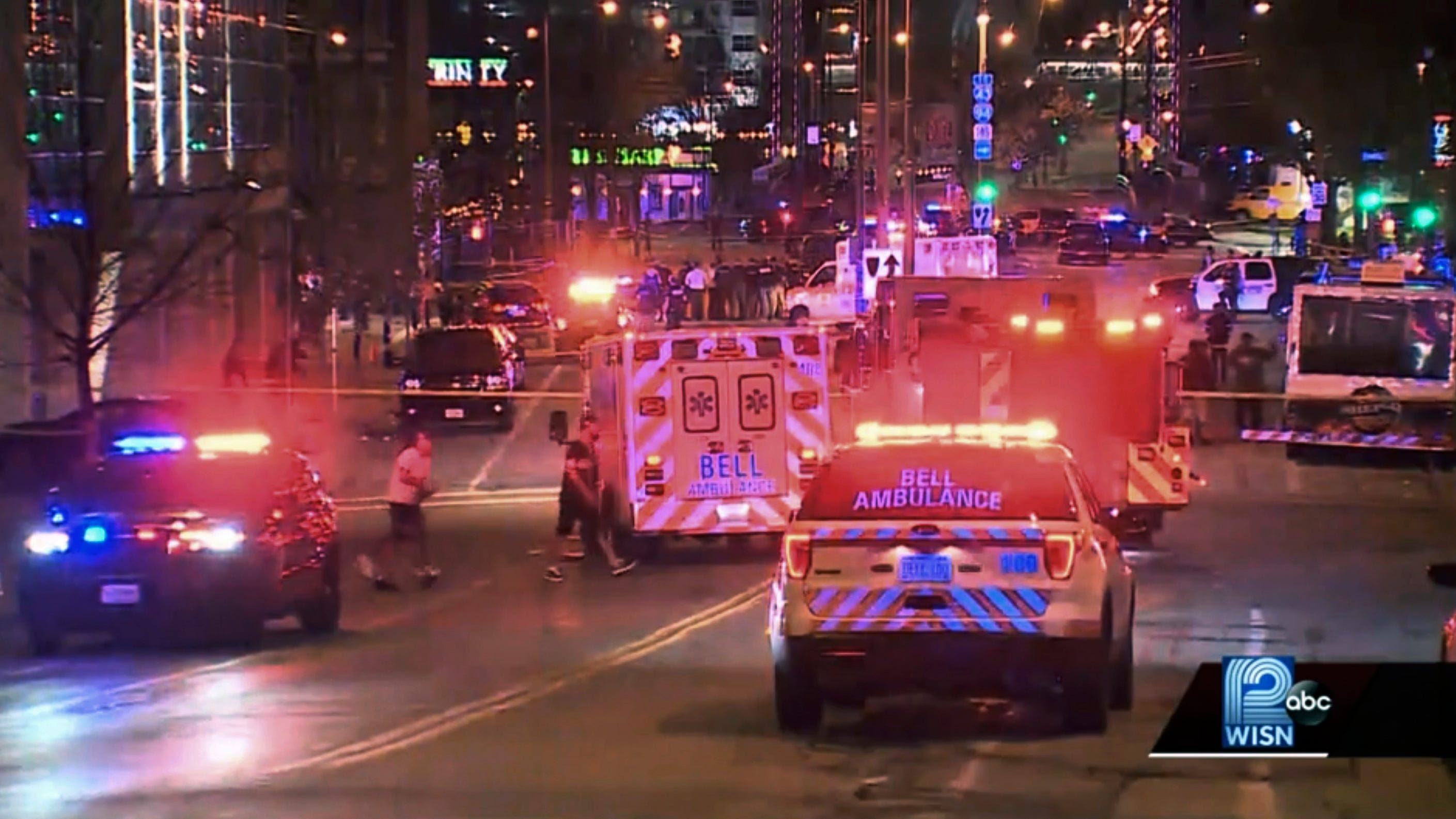 At least 20 people injured in two downtown Milwaukee shootings after Bucks playoff game