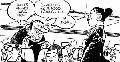 Perdone que le proteste...