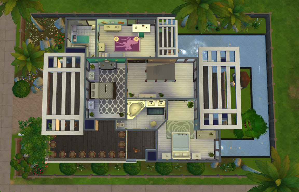  Modern  House  Plans  Sims  4  Design For Home 