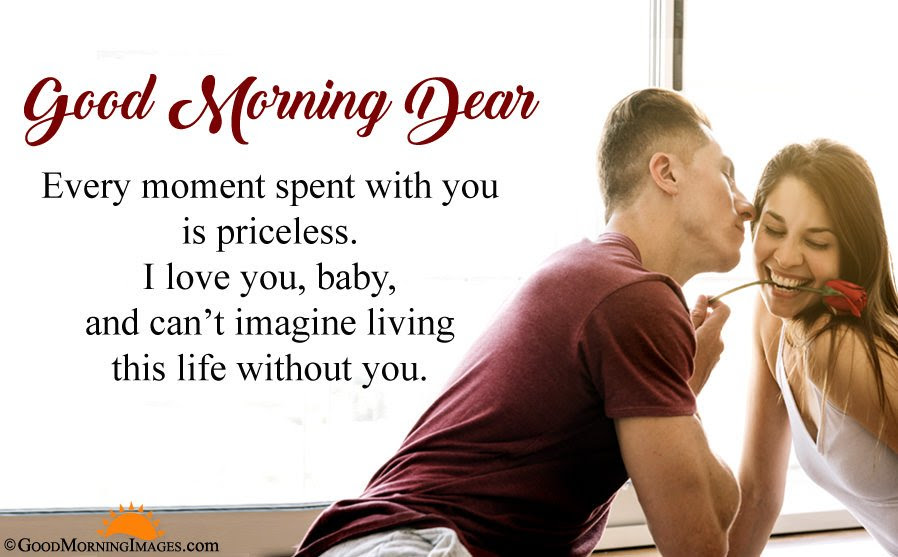 Romantic Good Morning I Love You Quotes with HD Images for  