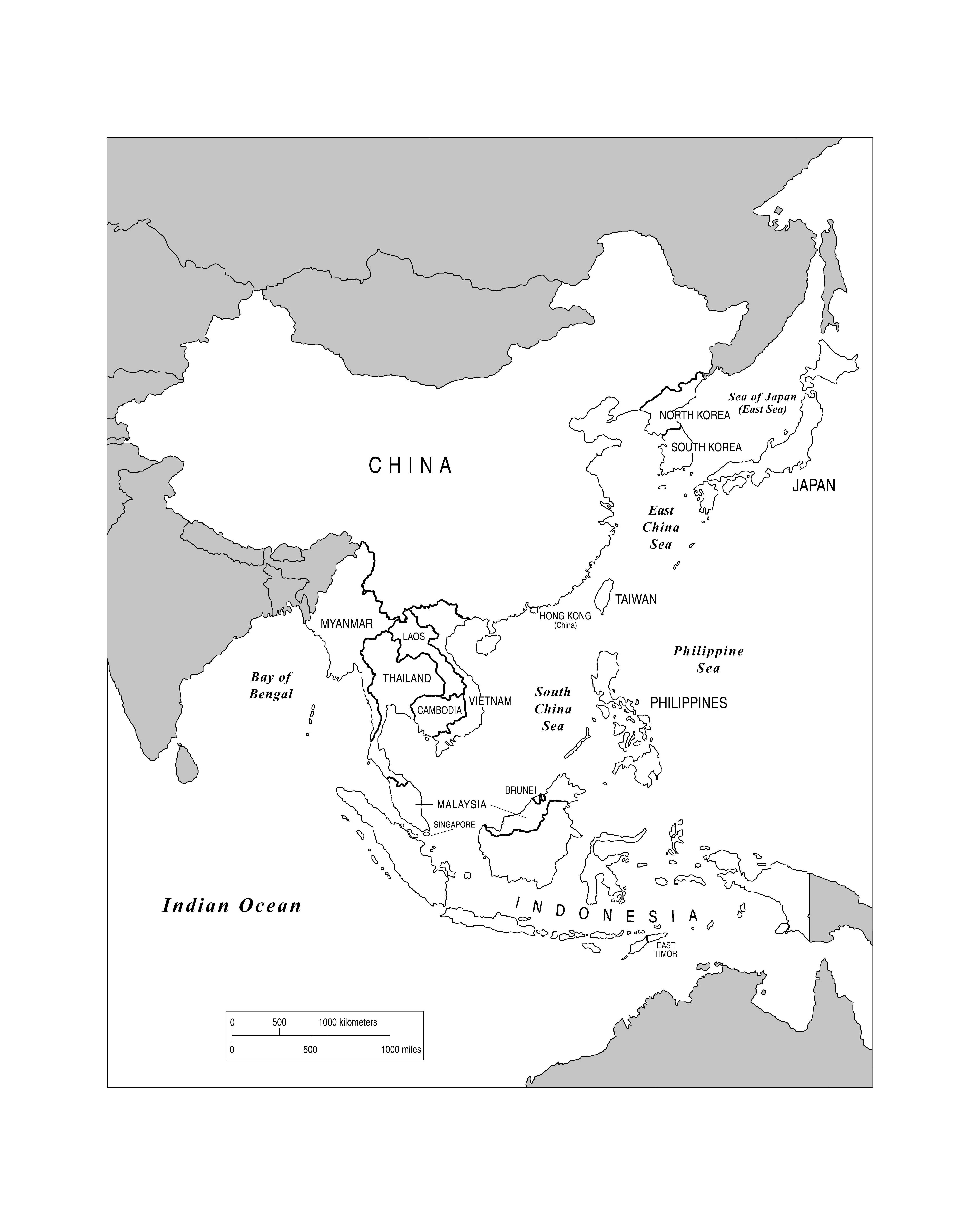 Southwest Asia Middle East And North Africa Political - vrogue.co