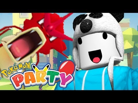 Funny Com Roblox Pokemon Party Is Out Hype Russoplays New Game Roblox