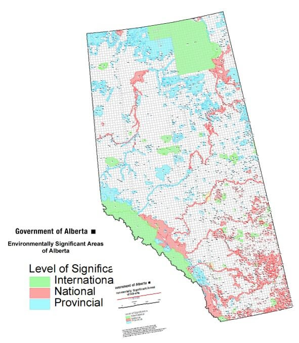 Crown Land Alberta Map