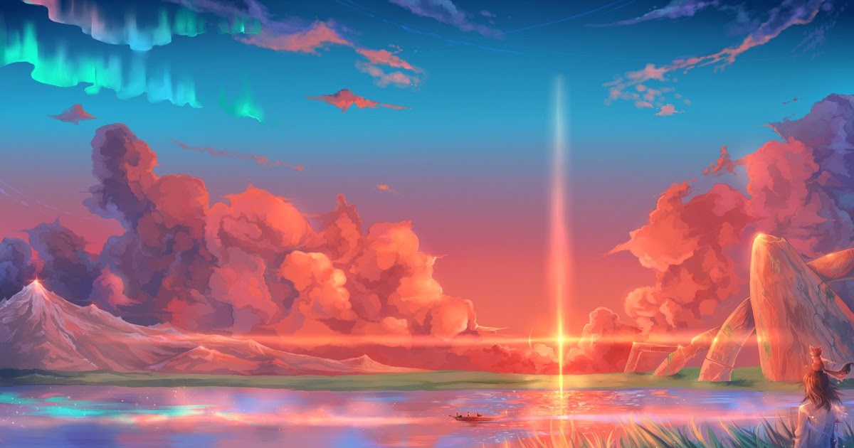 21++ Landscape Anime Wallpaper 2560x1440 - Anime Top Wallpaper