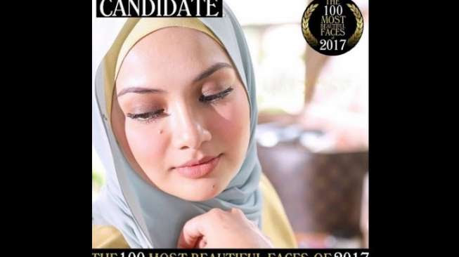 Artis Hijab Malaysia Masuk Kandidat 100 Perempuan Tercantik