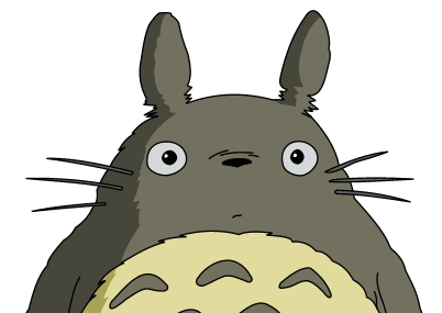 Totoro Piirros Hayao Miyasakin elokuvasta Naapurini Totoro © Copyright Studio Ghibli