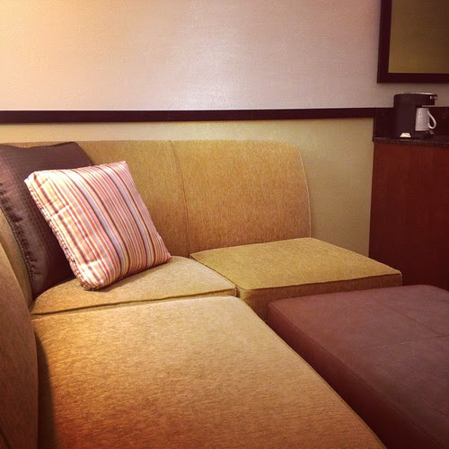 couch area Hyatt Place hotel