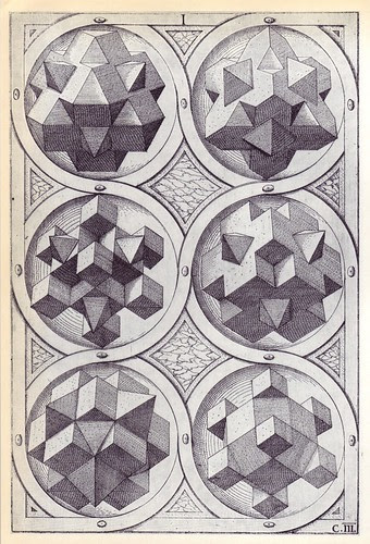 Terra (c) - Perspectiva Corporum Regularium -  Wenzel Jamnitzer 1568