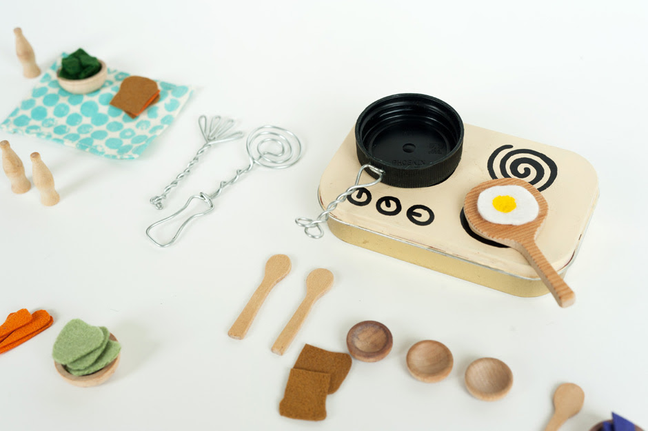 Made by Joel Miniature Kitchen Set Made by Joel Miniature Kitchen Set
