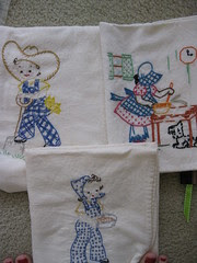 Embroidered Dishtowels