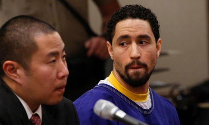 Defense attorney Al Kim, left, and Alex Donald Jackson, right, react as Jackson's brother Vincent Jackson pleads for leniency during the sentencing hearing in an Antelope Valley courtroom Friday. Jackson was sentenced Friday to 15 years to life in state prison. (Photo courtesy Anne Cusack/Los Angeles Times)