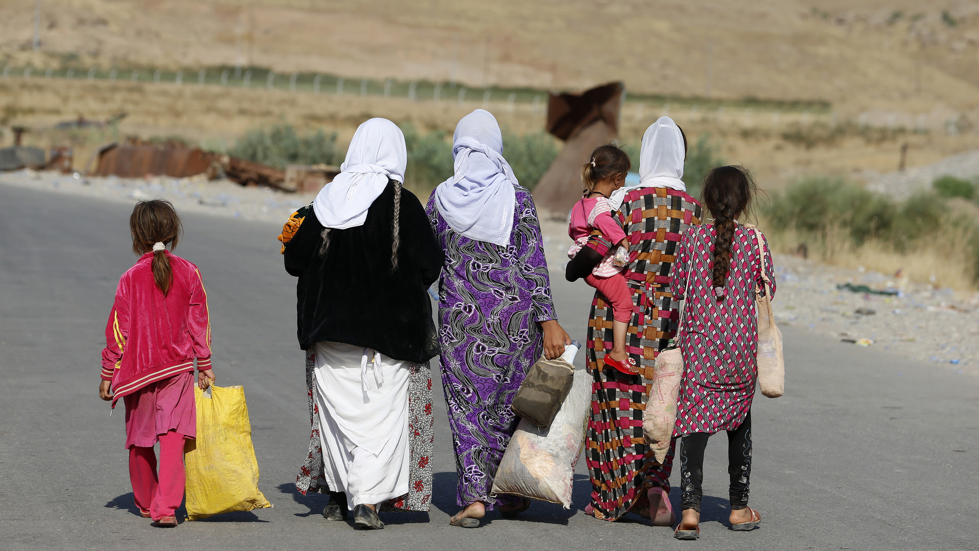 Les femmes de la minorité de Yazidi qui ont survécu la violence de Daesh