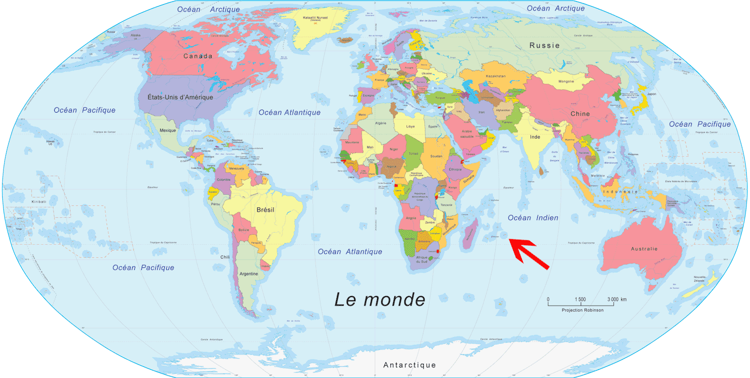 Espacoluzdiamantina Belle Reunion Sur La Carte Du Monde