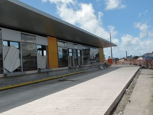 21 estações do Norte/Sul ainda estão em construção (Foto: Marina Barbosa / G1)