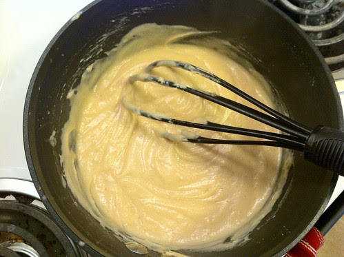 Whisking Sauce Until Smooth