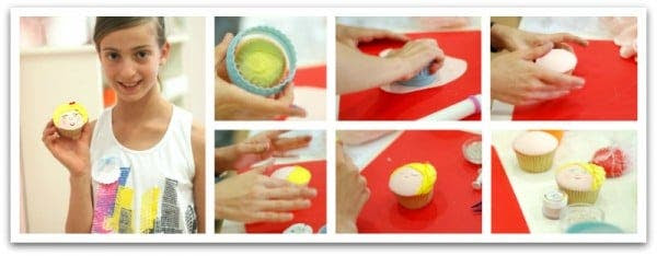 Decorando cupcakes con fondant Decorando cupcakes con fondant