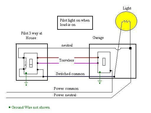 Lighted Light Switch Wiring Diagram - Home Wiring Diagram