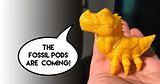 James Groman's "Fossil Pods" Series from Toy Art Gallery!