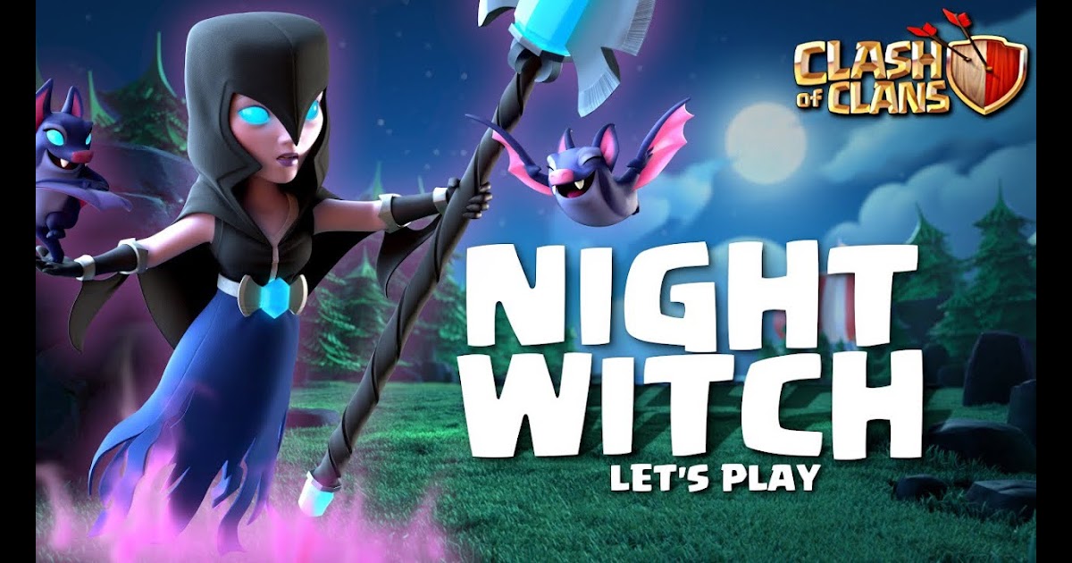 Download Clash Of Clans Night Witch Wallpaper
