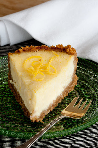 Baked Lemon Cheesecake 