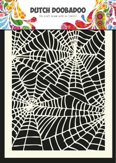 Dutch Doobadoo - Mask Art - Spider web