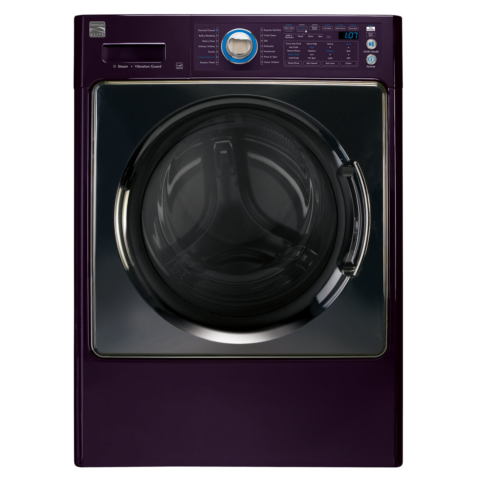 Kenmore Elite 4.3 cu. ft. Steam FrontLoad Washer w/ Reversible Door