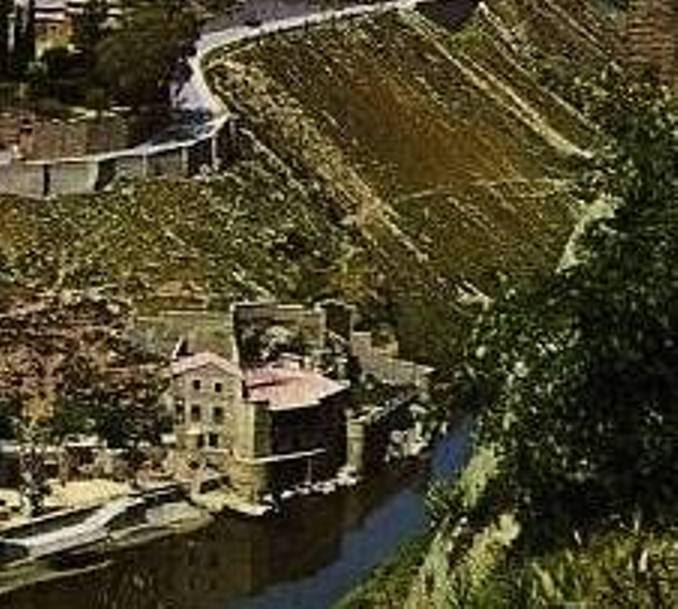 Casa del diamantista en 1976 tras ser restaurada
